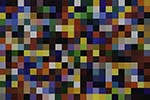 Large Format Painting of Squares Image
